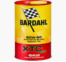 Carica l'immagine nel visualizzatore di Gallery, BARDAHL XTC C60 20W50 - 313040 - XTC C60 20W50 Olio motore 20W50 100% Synthetic, 1 Litro
