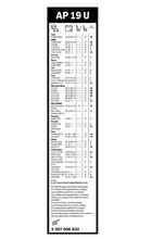 Carica l'immagine nel visualizzatore di Gallery, Spazzola tergicristallo BOSH- AP19U - 475mm/19''