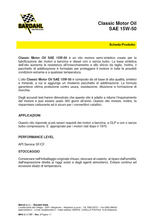 Carica l'immagine nel visualizzatore di Gallery, BARDAHL Motor Oil 15W50 - 45451 - CLASSIC MOTOR OIL SAE 15W50 SEMI SYNTHETIC, 1 Litro